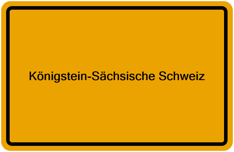 Handelsregisterauszug Königstein-Sächsische Schweiz